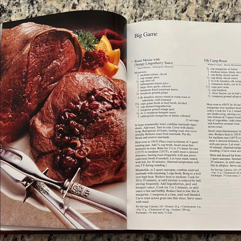 Hunters NAHC Favorite Wild Game Cookbook 1994 Hard Cover